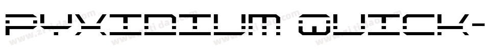 Pyxidium Quick字体转换